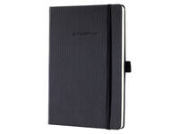 Notitieboek Sigel Conceptum Pure A5 194blz 80gr blanco zwart