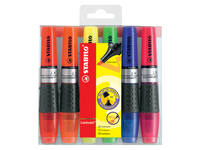 Markeerstift STABILO Luminator XT 71/6 assorti etui à 6 stuks