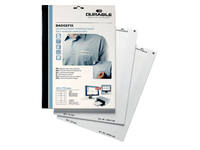Naambadge etiket Durable 8334 40x75mm zelfklevend wit 240 stuks