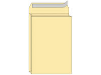 Envelop Quantore monsterzak 262x371x38mm zelfkl. creme 10 stuks