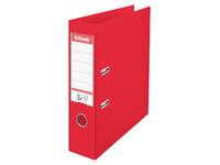 Ordner Esselte No.1 Power VIVIDA 75mm 30% gerecycled PP folie rood