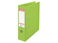 Ordner Esselte No.1 Power VIVIDA 75mm 30% gerecycled PP folie groen