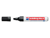 Viltstift edding 1 schuin 1-5mm zwart