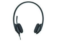 Headset Logitech H340 On Ear zwart
