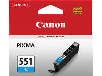 Inktcartridge Canon CLI-551 blauw