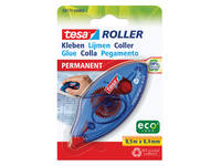 Lijmroller tesa® ecoLogo® permanent wegwerp op blister