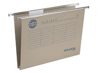 Hangmap Djois Alzicht A4 frontaal recycled U-bodem 30mm grijs