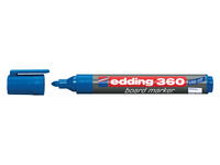 Whiteboardmarker edding 360 rond 1.5-3mm blauw
