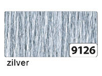 Crêpepapier Folia 50x250cm 10vel 9126 zilver