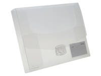Elastobox Rexel ice A4+ 40mm transparant