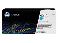 Tonercartridge HP CE341A 651A blauw
