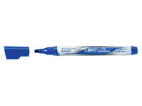 Whiteboardmarker Bic Velleda liquid rond medium blauw