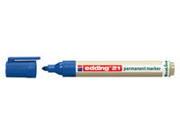 Viltstift edding 21 EcoLine rond blauw 1.5-3mm