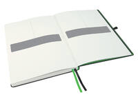 Notitieboek Leitz Complete A5 lijn 160 pagina's 100gr zwart