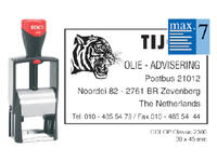 Tekststempel Colop Heavy Duty 2300 Classic Line personaliseerbaar