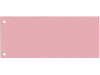 Scheidingsstrook Oxford smal 240x105mm 190gr roze 100 stuks
