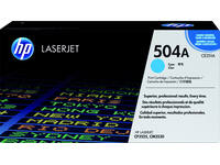 Tonercartridge HP CE251A 504A blauw