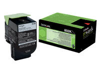Tonercartridge Lexmark 80C20K0 prebate zwart