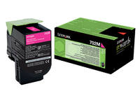 Tonercartridge Lexmark 70C20M0 prebate rood