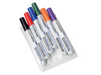 Whiteboardmarker Legamaster TZ 1 rond 1.5-3mm assorti set à 6 stuks