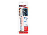 Krijtstift edding 4095 rond 2-3mm wit blister à 1 stuk