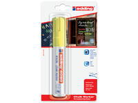 Krijtstift edding 4090 window schuin 4-15mm neon geel blister à 1 stuk