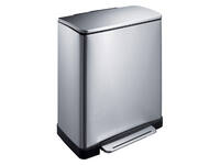 Pedaalemmer EKO E-Cube 18+28 liter rvs