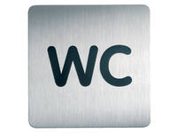 Infobord pictogram Durable 4957 vierkant wc 150mm