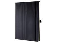 Notitieboek Sigel Conceptum Pure A4+ lijn zwart