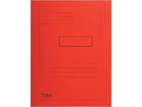 Dossiermap Exacompta Forever A4 2 kleppen 290gr rood