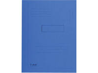 Dossiermap Exacompta Forever A4 2 kleppen 290gr blauw