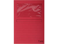 Venstermap Exacompta Forever L-model 120gr rood 100 stuks