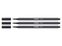 Viltstift STABILO Pen 68/46 medium zwart