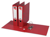 Ordner Quantore A4 80mm PP donkerrood