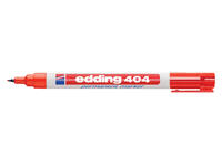 Viltstift edding 404 rond 0.75mm rood