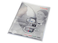 Insteekmap L-model Leitz Premium lasnaad copy safe 0.15mm PVC A4 transparant 100 stuks