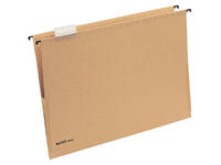 Hangmap Leitz Alpha® A3 met balg V-bodem natuurbruin 25 stuks