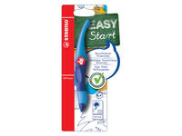 Rollerpen STABILO Easyoriginal rechtshandig licht/donkerblauw blister