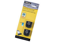 Snijmachinekop Fellowes Safecut recht 2 stuks