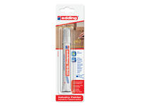 Viltstift edding 950 pastamarker industry rond 10mm wit blister à 1st