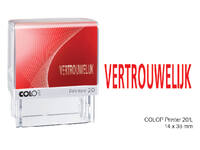 Tekststempel Colop Printer 20/L vertrouwelijk