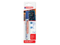 Krijtstift edding 4095 rond 2-3mm blauw blister à 1 stuk