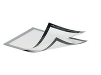 Duraframe Durable 498523 magnetisch Plus A4 zilvergrijs 2 stuks