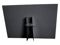 Foamboard steun A3 178X190mm zwart