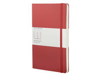 Notitieboek Moleskine large 130x210mm lijn hard cover  rood