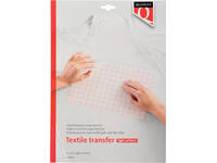 Inkjet transferpapier voor textiel Quantore lichte kleding 6 vel