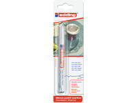 Paintmarker edding 780 op oliebasis 0.8mm wit blister à 1 stuk