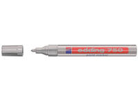 Paintmarker edding 750 op oliebasis 2-4mm zilver