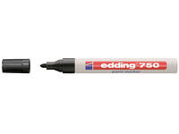 Paintmarker edding 750 op oliebasis 2-4mm zwart