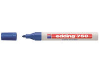 Paintmarker edding 750 op oliebasis 2-4mm blauw
